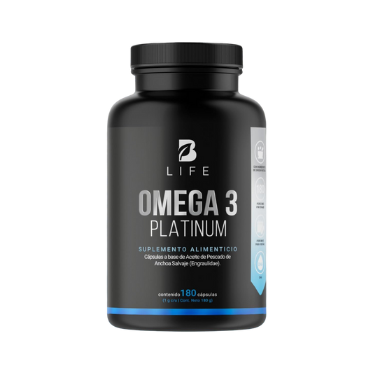 B LIFE OMEGA 3 PLATINUM 180 CAPS