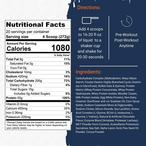 GASPARI NUTRITION REAL MASS