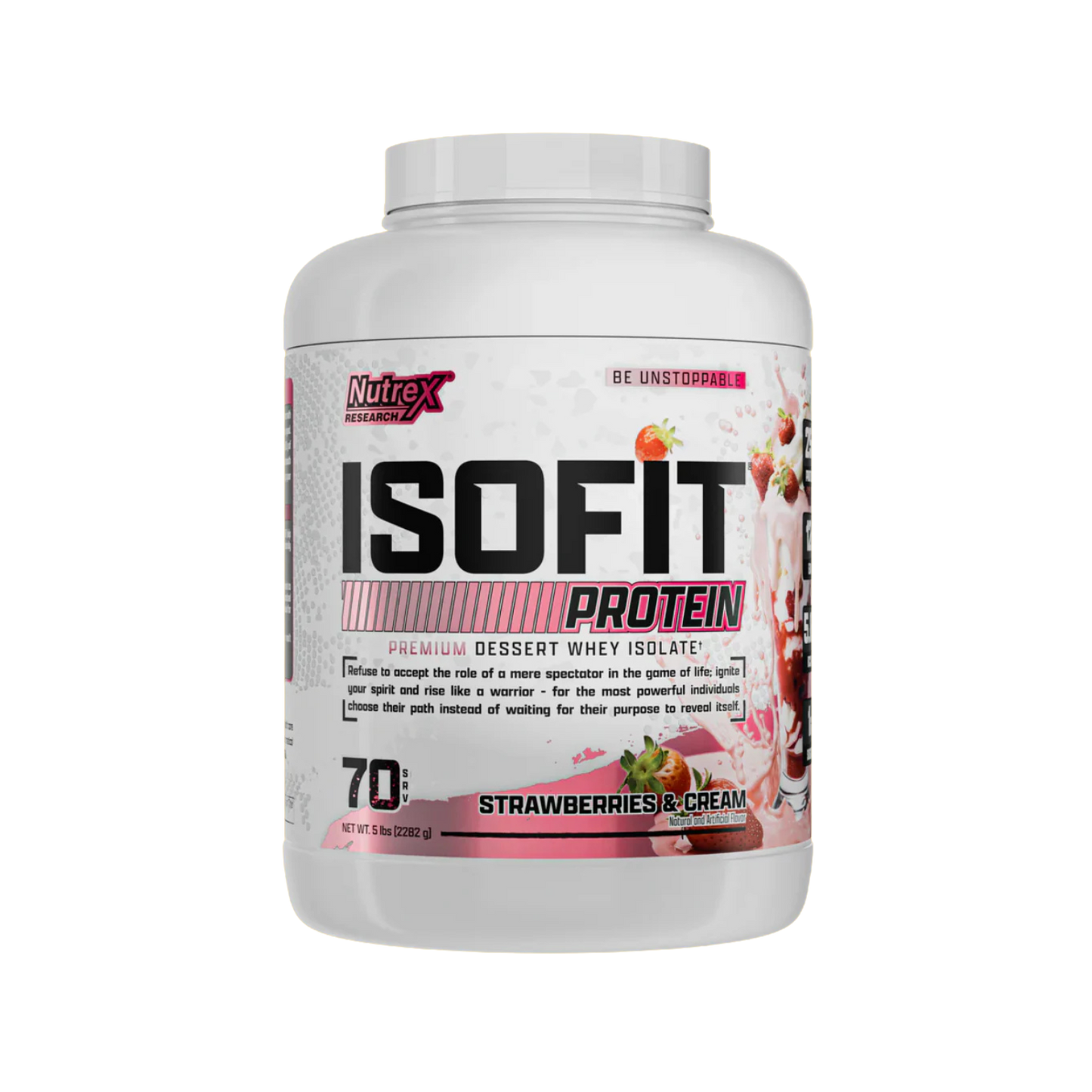 ISOFIT PROTEINA STRAWBERRIES AND CREAM