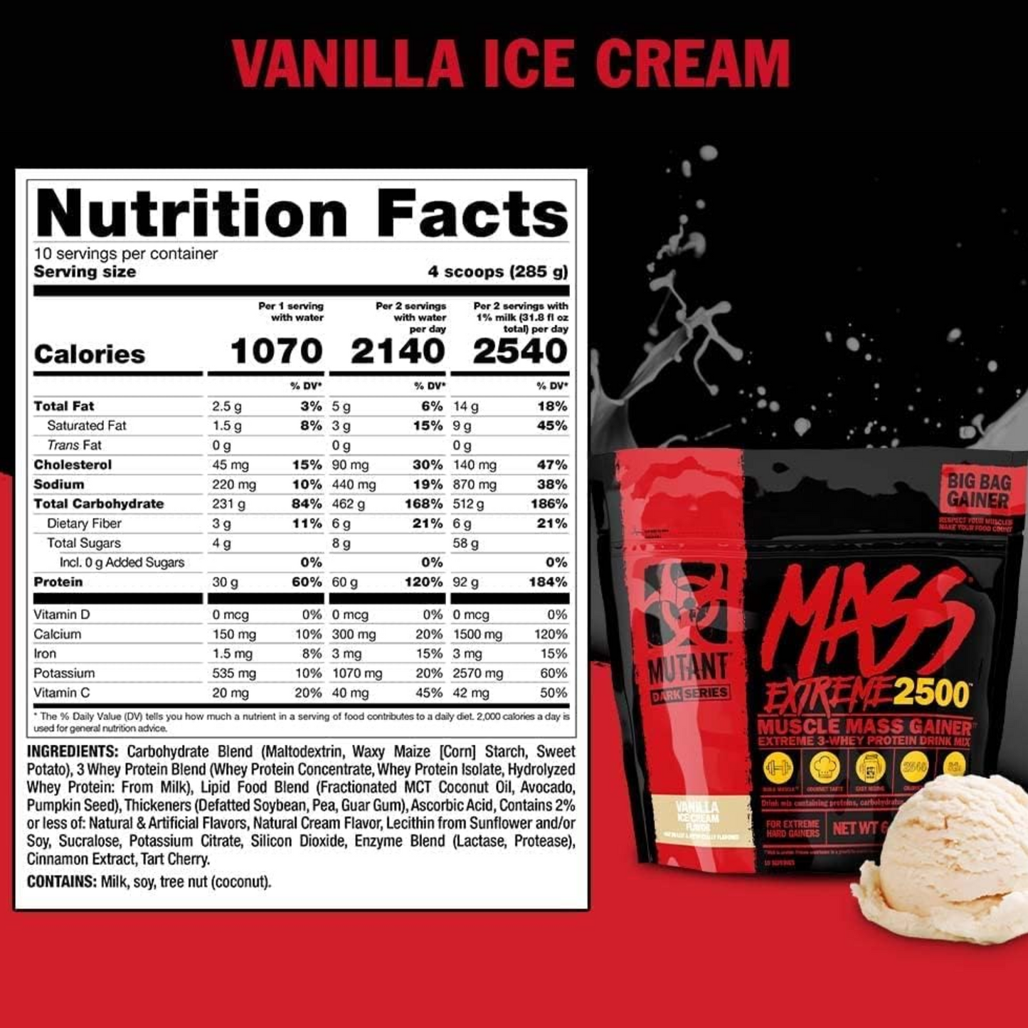 MUTANT MASS XXXTREME 2500