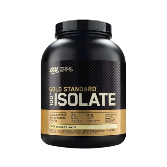 OPTIMUM NUTRITION GOLD STANDARD 100% ISOLATE VAINILLA