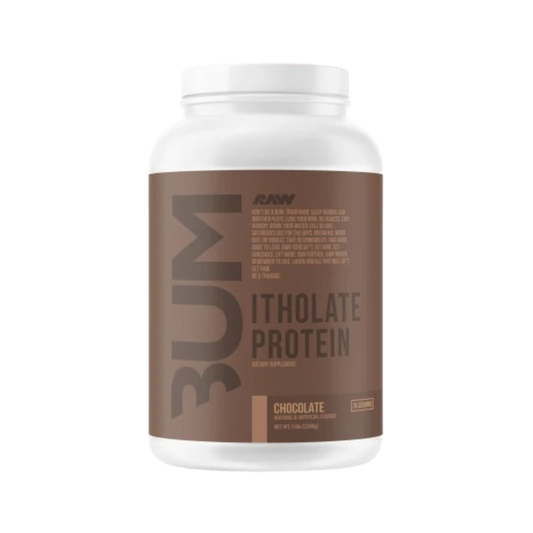 RAW CHOCOLATE BUM ITHOLATE PROTEIN