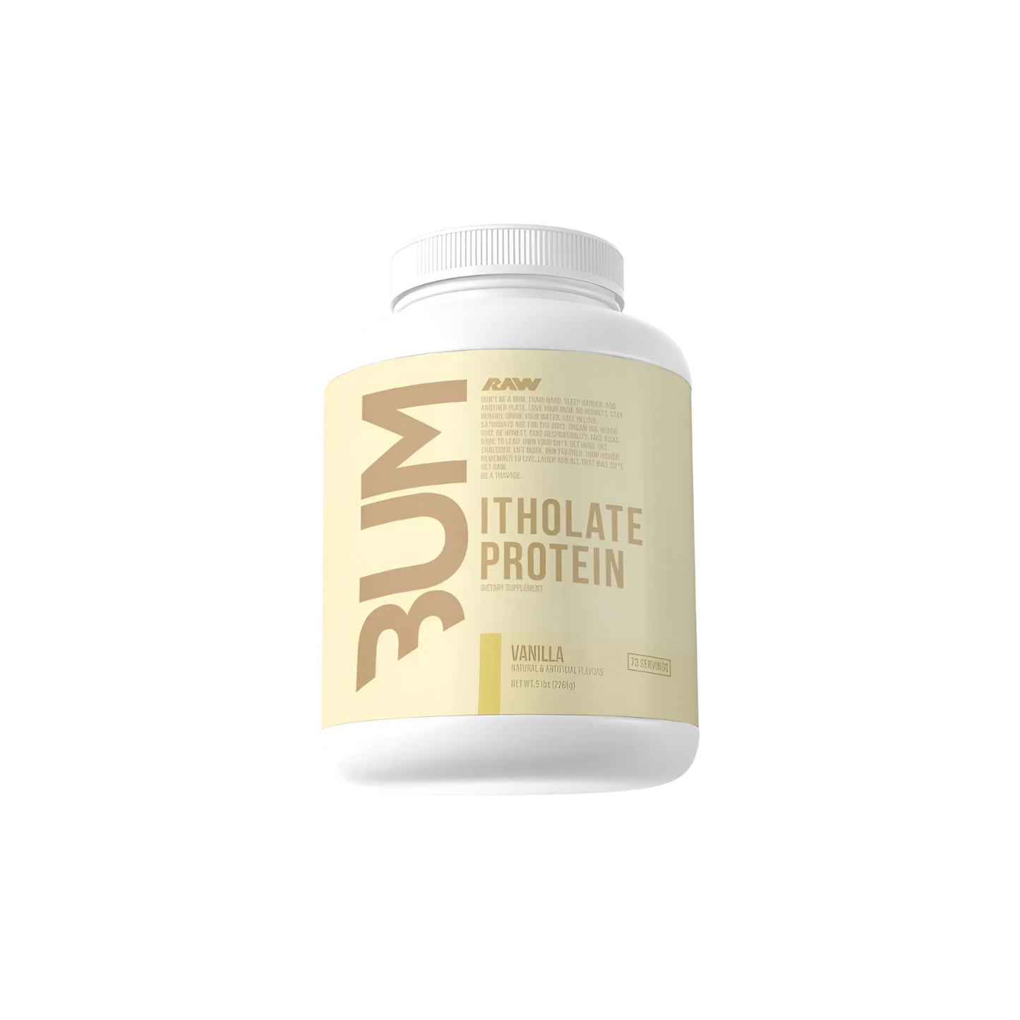 RAW BUM ITHOLATE PROTEIN