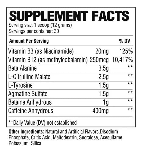 RAW PRE EXTREME 30SERV