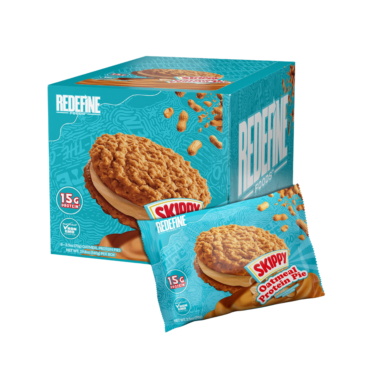 REDEFINE OATMEAL PROTEIN PIE PEANUT BUTTER