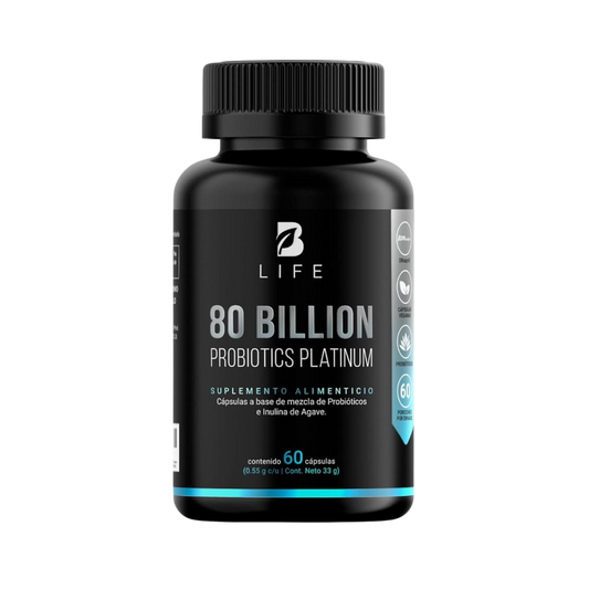 80 BILLON PROBIOTICS PLATINUM B LIFE