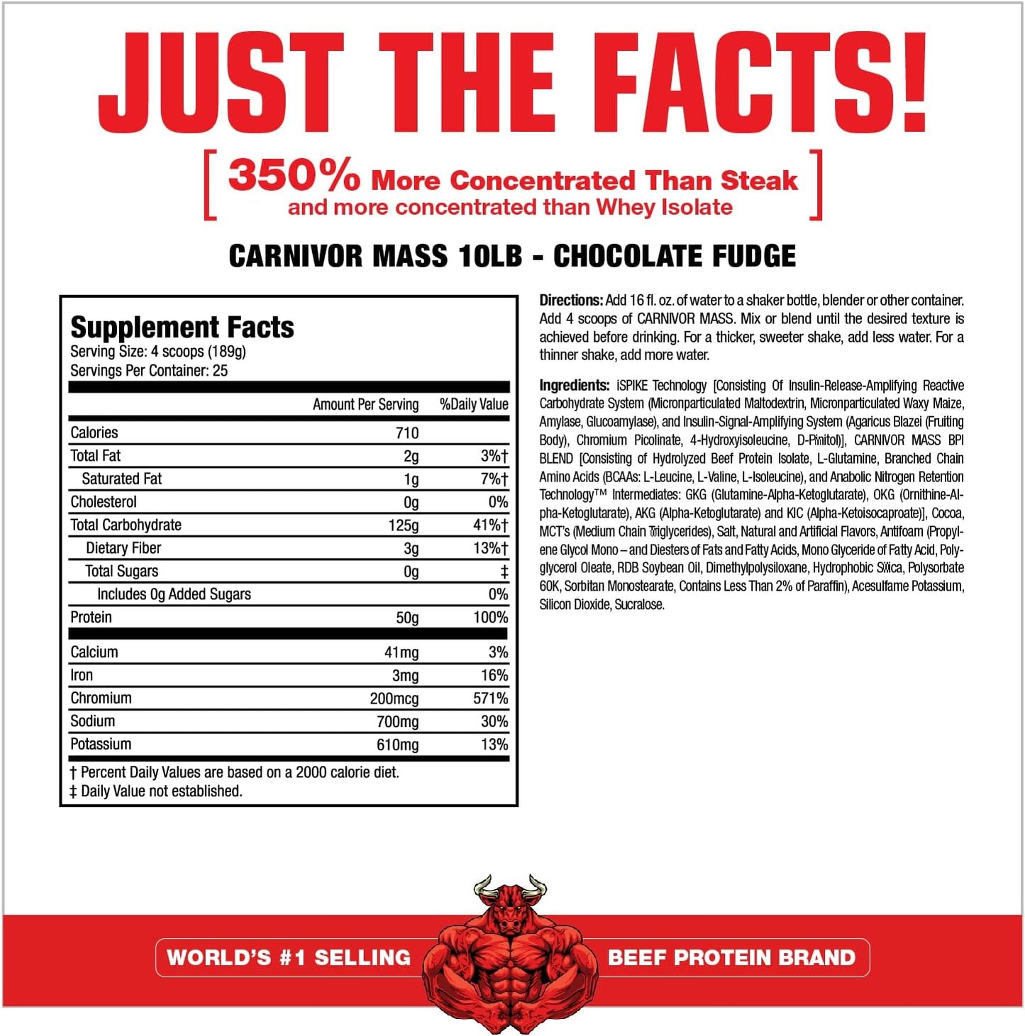 MUSCLEMEDS CARNIVOR 4LBS