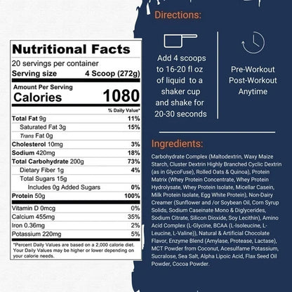 GASPARI NUTRITION REAL MASS