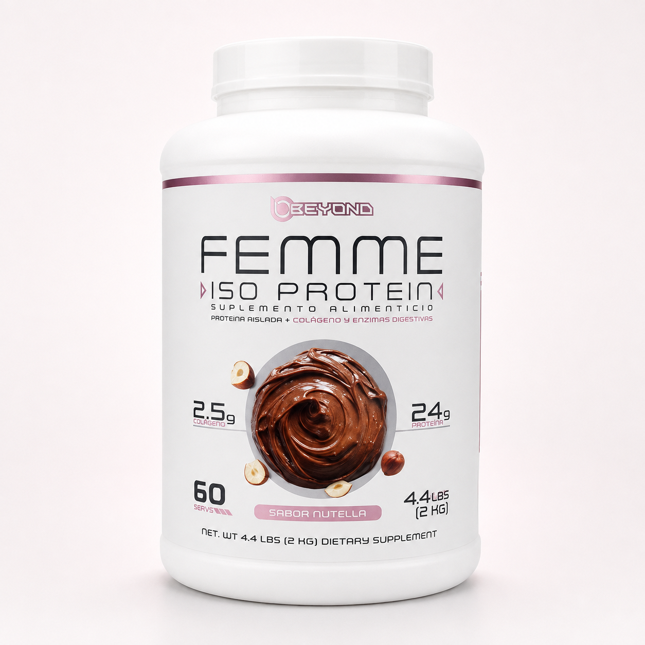 Femme ISO Protein 2 kg – Proteína aislada con colágeno