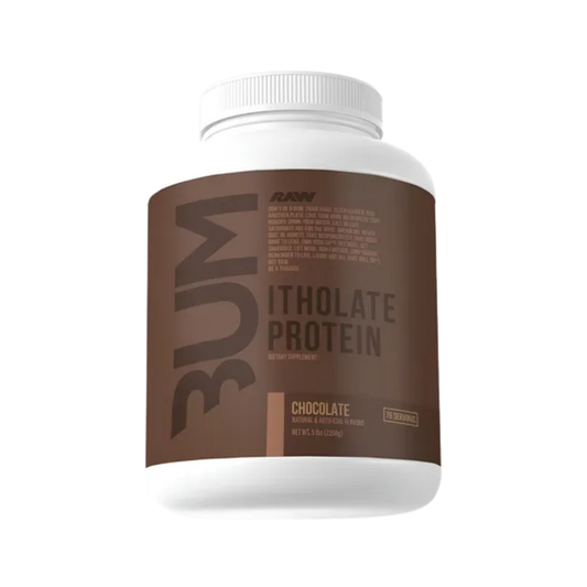 RAW CHOCOLATE BUM ITHOLATE PROTEIN